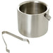 ICE PAIL WITH TONGS L